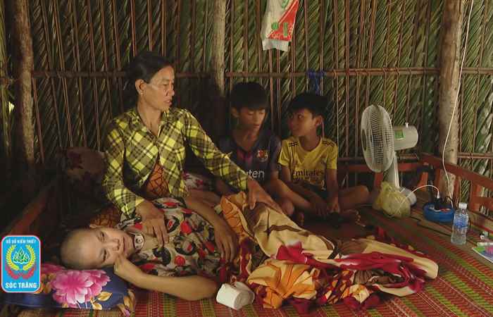 Thương tâm hoàn cảnh bị ung thư vòng họng ở Vĩnh Châu (04-06-2025)